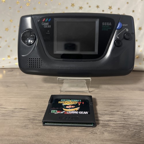 Sega game gear console - game,