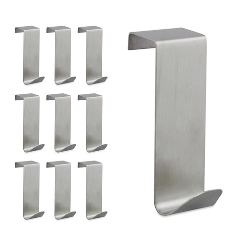 Patère porte acier - de,