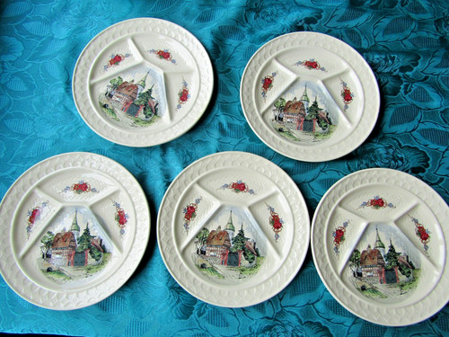 Assiettes compartiment - assiettes, a