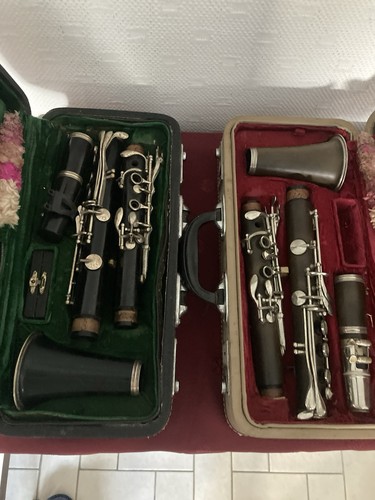 Deux clarinettes bois - deux,