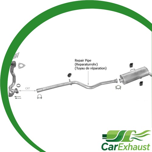 échappement pour peugeot - peugeot, 106