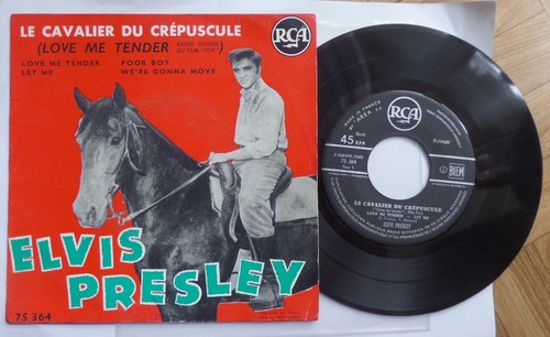Elvis presley 45t le - presley, ep