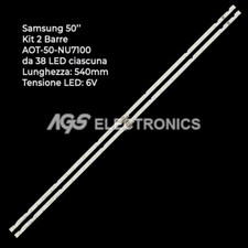 KIT 2 BARRES TV 38 LED SAMSUNG