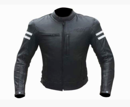 Veste cuir moto homme - veste, en