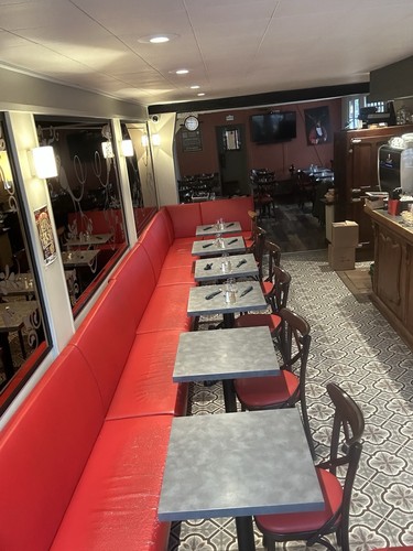 Banquette bar restaurant - de,
