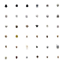 Star Wars TVC VINTAGE COLLECTION TROOPER HEAD FOR 3.75" FIGURE