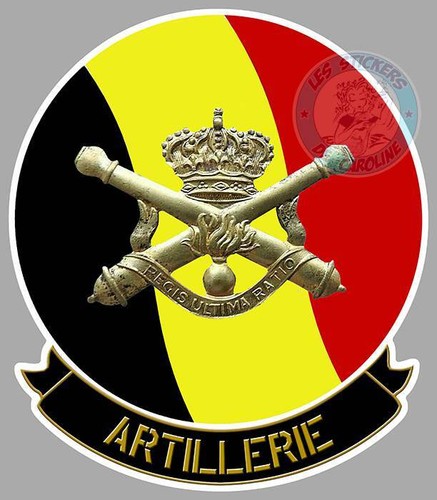 Sticker forces armee belge - forces,