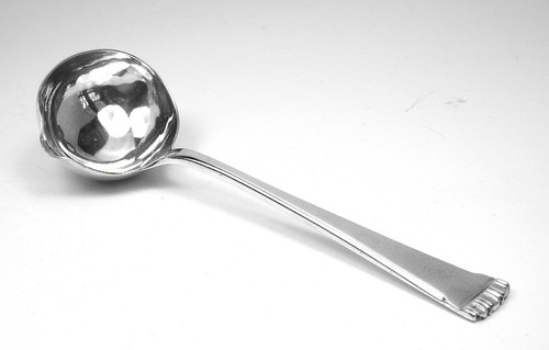 Cuillère sauce argent - sauce,