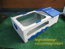 Caisse Pour Tortues De Terre Avec Terrarium Réseau 80x45x27h