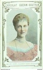 Chromo chocolat Guerin Boutron (celebrites) Graetz Valerie princesse Autriche