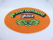 Vintage STICKER / STICKER I AM STRONG / GLASS / WALL COVERING / TOP