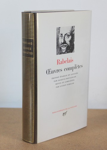Oeuvres complètes rabelais - oeuvres,