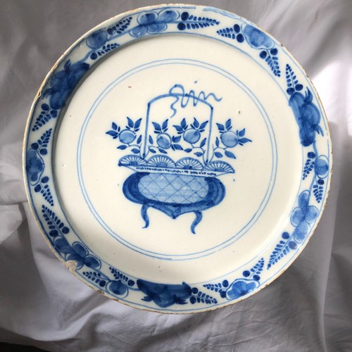 Assiette faience delft 18 - assiette,