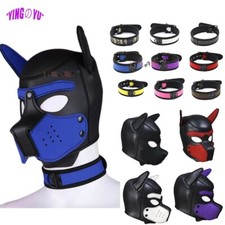 Masque Collier Chien Bdsm