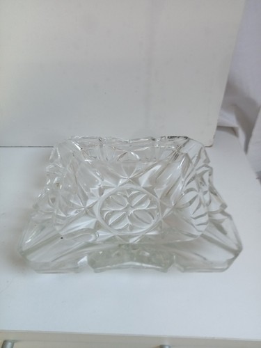 Cendrier cristal 1950 - cendrier,
