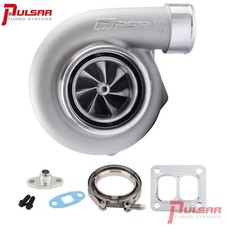 PTE 6870E Dual Ball Bearing Billet Wheel Turbo T4 Divided, Vband 1.0A/R