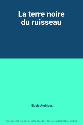 Terre noire ruisseau - la,