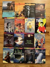 Lot of 16 French YA Paperback Books Livre Poche Milan Junior Folio Biblio Nathan
