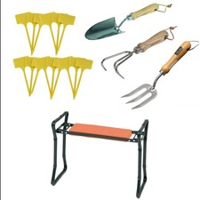 Kit D'Outils de Jardin Outil Ensemble Avec Genoux Et Banc à Main