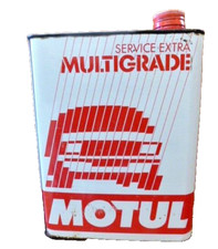 Ancien Bidon  Huile vide "Motul" 2 L