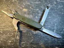 Swiss Army Knife 108 German Trooper Type Swiss Knife Knife with Clamp
