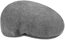 Kangol Original 504 Cap Flatcap Bêret Bonnet Casquette Laine Anthracite Neuf