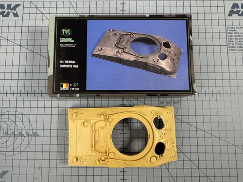 Verlinden coque sherman m4 - -,