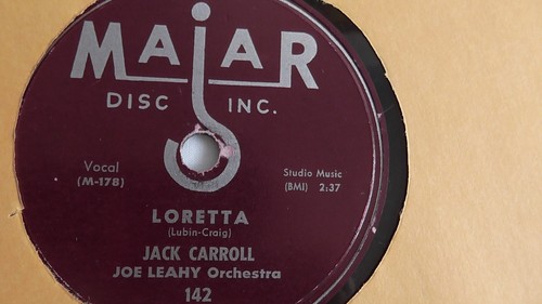 Jack carroll 78rpm 10 - jack, 10-inch