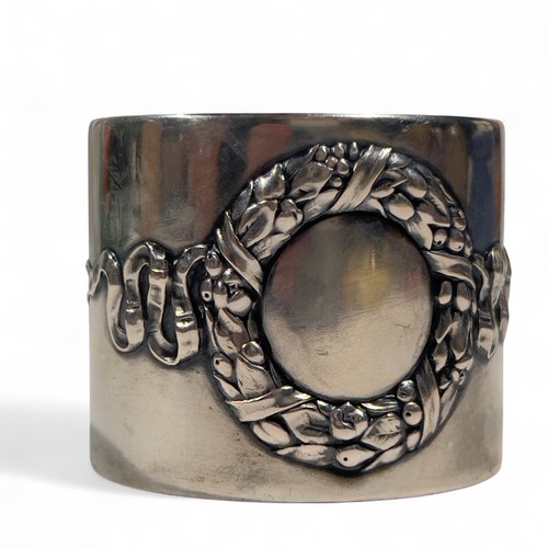 Rond serviette argent - rond,