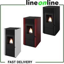 Poêle à granulés canalisable Eva Calor Marisa 9,2 kW