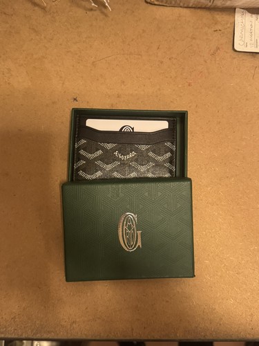 Porte carte goyard noire - goyard,