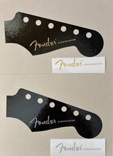 Fender Stratocaster  Solid color Raised UV DTF instant headstock decal