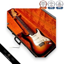 Guitare électrique Fender Stratocaster 1965 Sunburst série L842 photos...