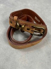Ceinture cuir marron clair