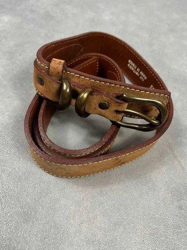 Ceinture cuir marron - , clair
