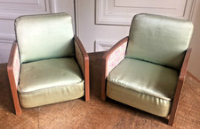 Charmante paire de fauteuils