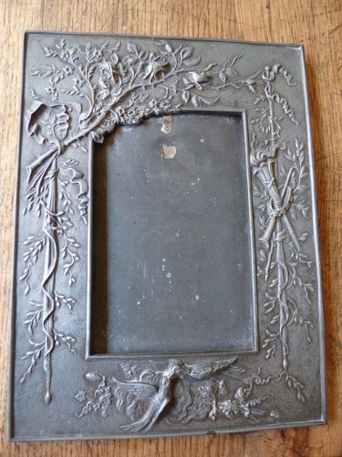 Ancien joli cadre de - et,