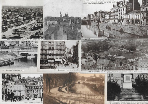 Lot cartes postales - lot,
