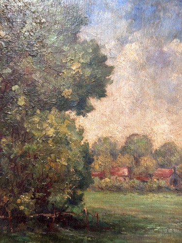 Ancien tableau signé - ancien,