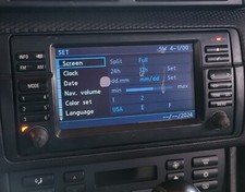 BMW E46 M3 3-SERIES GPS NAVIGATION DISPLAY UNIT SCREEN 99-06 65526934410 OEM