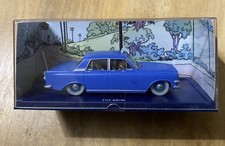 dans la collection les voitures de Tintin le taxi bleu de l'île noire