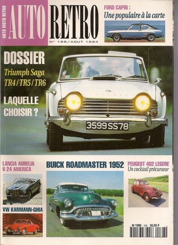 Auto retro 168 - triumph, tr5