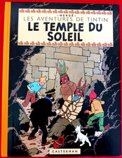Album BD Tintin "Le temple du