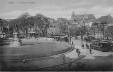 BELGIUM LIEGE LA PLACE DU THEATRE