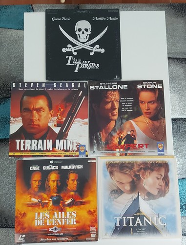Lot laserdisc pal - lot,