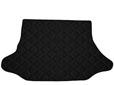 Matelassé Cuir artificiel NOIR Tapis coffre pour Lexus CT 200H 2010-2020