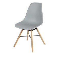 "JENA Chaise Gris Clair PP