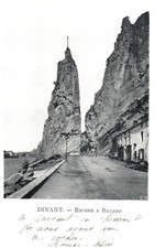 Old postcard Dinant - Rocher à Bayard