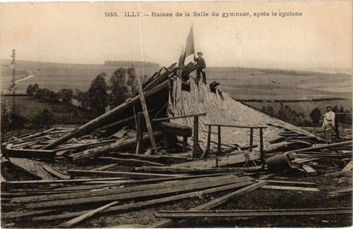Cpa illy ruines de la - ak,