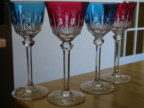 Beaux verres vin de - a,
